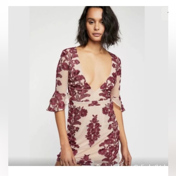 SOLD For Love and Lemons Temecula‎ Mini Dress Large - Picture 1 of 11